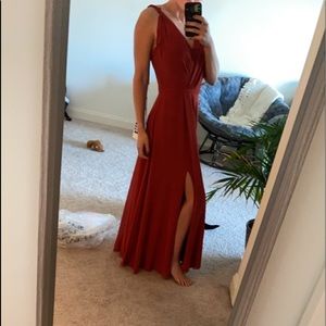Burnt Orange Dress